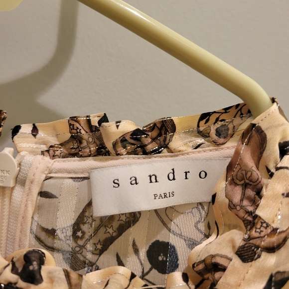 Sandro Cowboy Boot Midi Dress - Picture 6 of 11